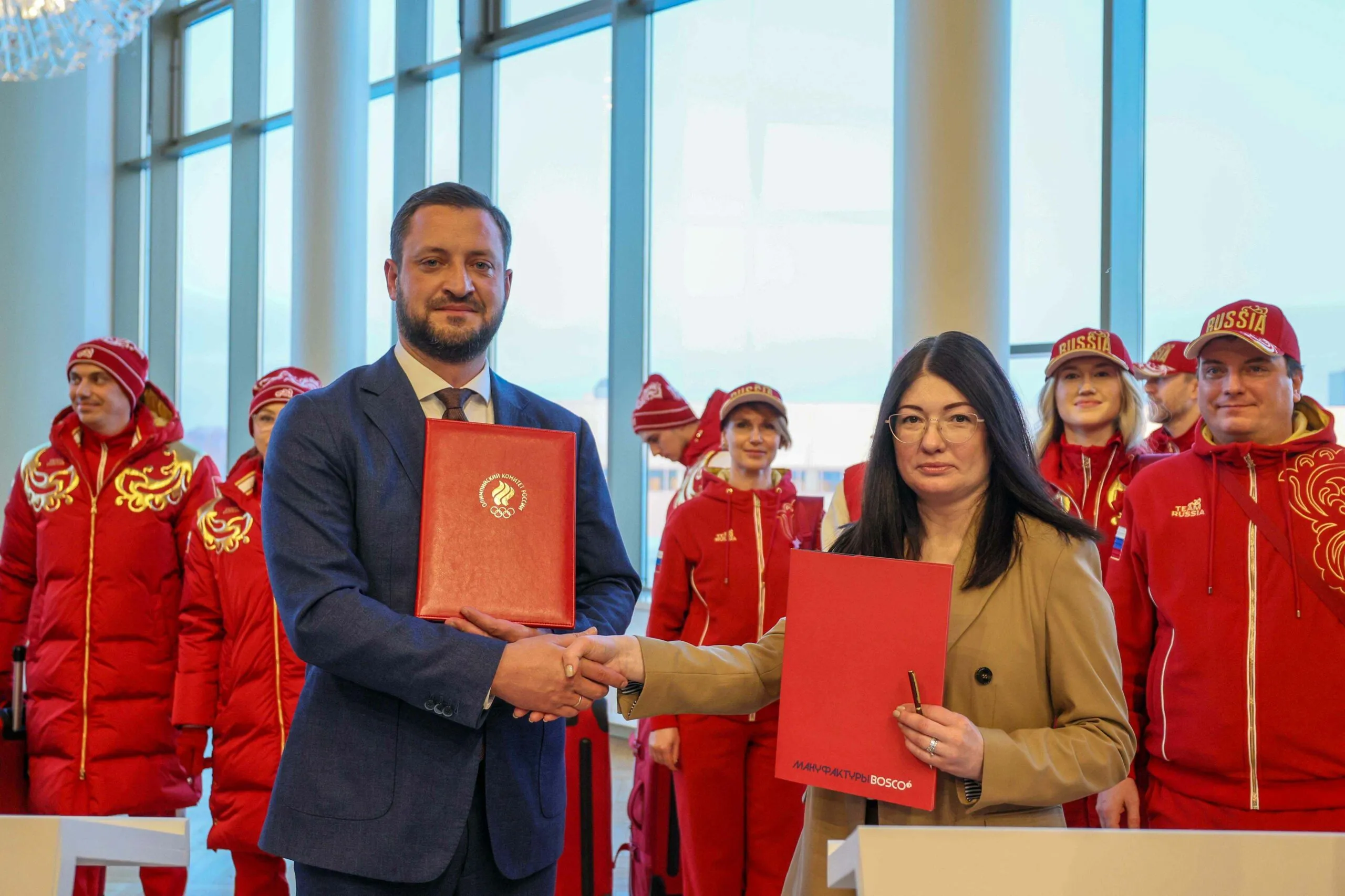 Подписание соглашения между ОКР И Мануфактурами Боско